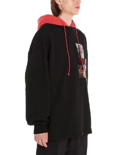 Shop Juunj Juun.j Men's Black Cotton Sweatshirt