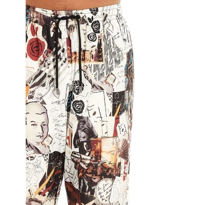 Shop Fendi Men's Multicolor Polyester Pants