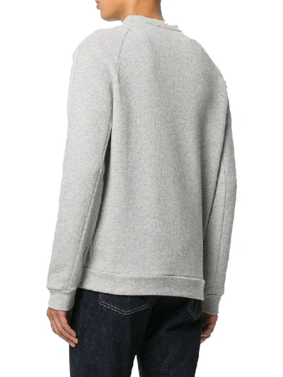 Shop Mcq By Alexander Mcqueen Men's Grey Cotton Sweatshirt