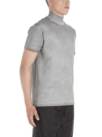 Shop A-cold-wall* Men's Grey Cotton T-shirt
