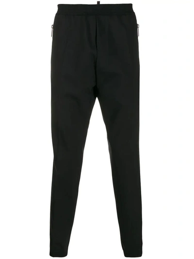 Shop Dsquared2 Men's Black Wool Joggers