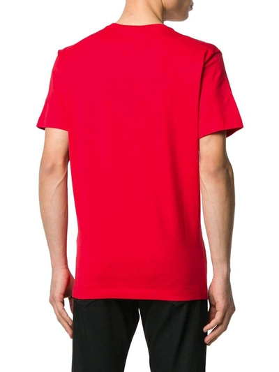 Shop Dsquared2 Men's Red Cotton T-shirt