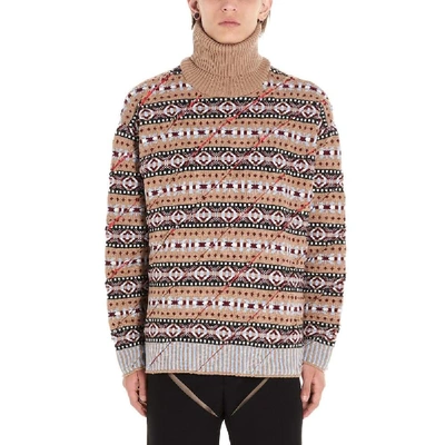 Shop Y/project Men's Brown Wool Sweater