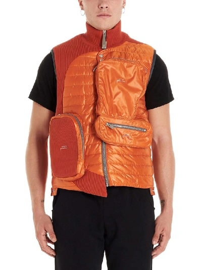 Shop A-cold-wall* Men's Orange Polyamide Vest