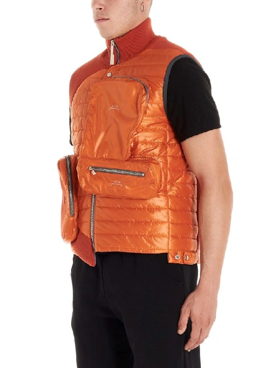 Shop A-cold-wall* Men's Orange Polyamide Vest