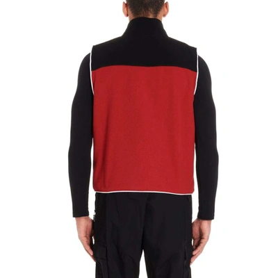 Shop Gcds Men's Red Polyester Vest