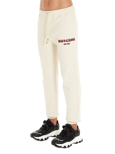 Shop Buscemi Men's White Cotton Joggers