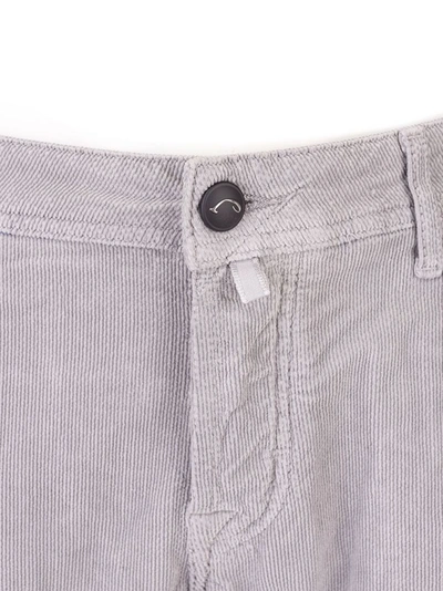 Shop Jacob Cohen Men's Grey Cotton Pants