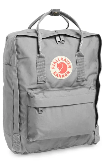 Shop Fjall Raven Kanken Water Resistant Backpack In Fog