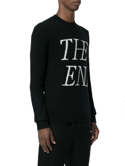 Shop Mcq By Alexander Mcqueen Men's Black Wool Sweater