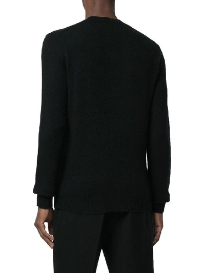 Shop Mcq By Alexander Mcqueen Men's Black Wool Sweater