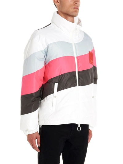 Shop Off-white Men's White Polyamide Outerwear Jacket