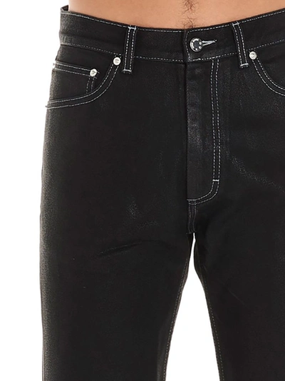 Shop Noon Goons Men's Black Cotton Jeans