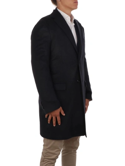 Shop Barba Men's Black Cashmere Coat