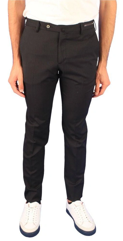Shop Pt01 Men's Black Wool Pants
