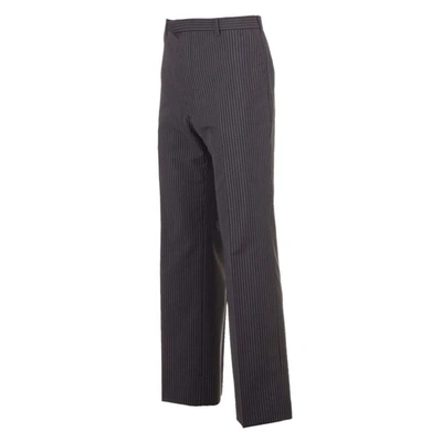 Shop Prada Men's Grey Wool Pants