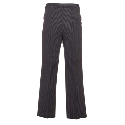 Shop Prada Men's Grey Wool Pants