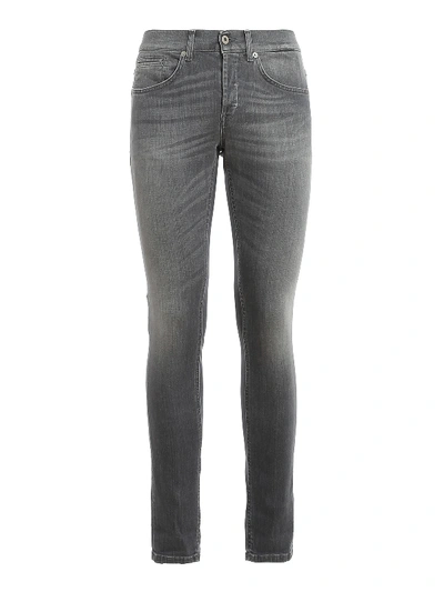 Shop Dondup George Jeans In Grey