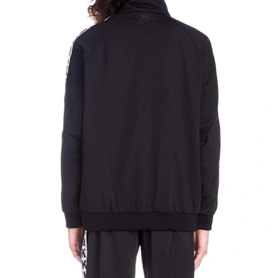 Shop Kappa Kontroll Men's Black Polyester Sweatshirt