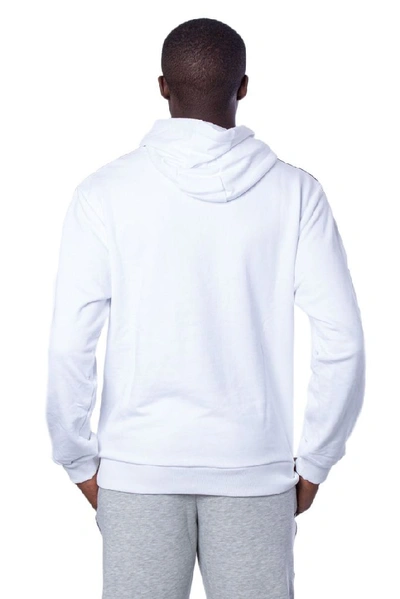 Shop Fila Men's White Cotton Sweatshirt