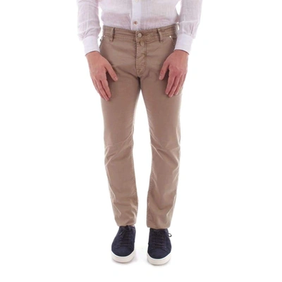 Shop Jacob Cohen Men's Brown Cotton Pants