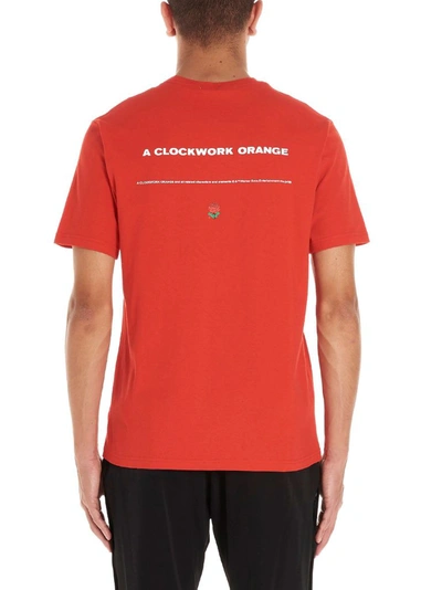 Shop Undercover Men's Red Cotton T-shirt