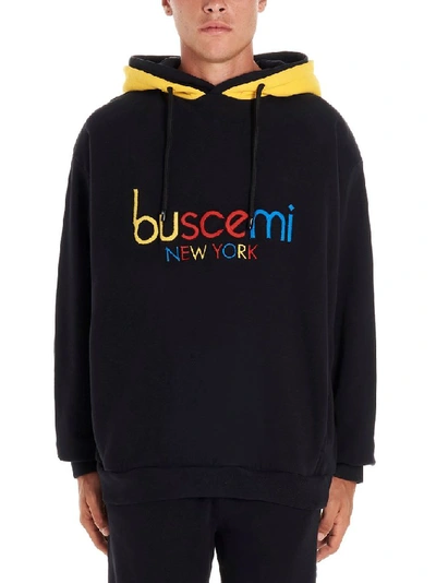 Shop Buscemi Men's Black Cotton Sweatshirt