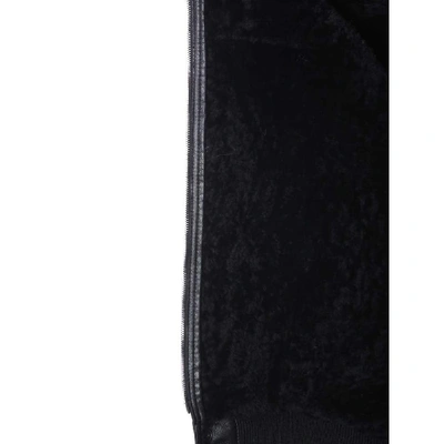 Shop Saint Laurent Men's Black Leather Outerwear Jacket