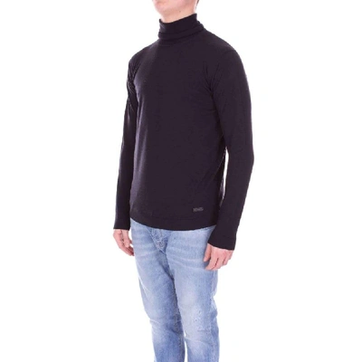 Shop Alessandro Dell'acqua Men's Black Wool Sweater