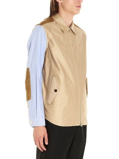 Shop Junya Watanabe Men's Multicolor Cotton Jacket