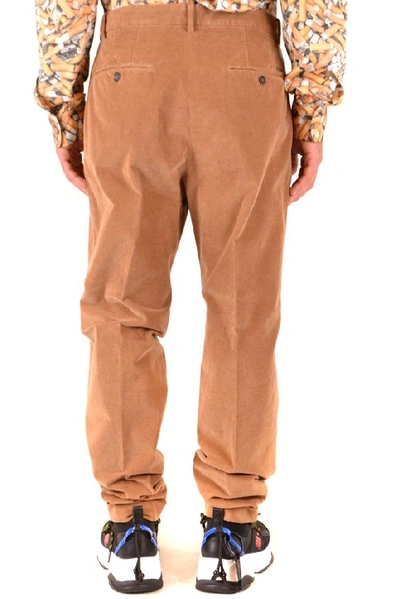 Shop Dsquared2 Men's Brown Cotton Pants
