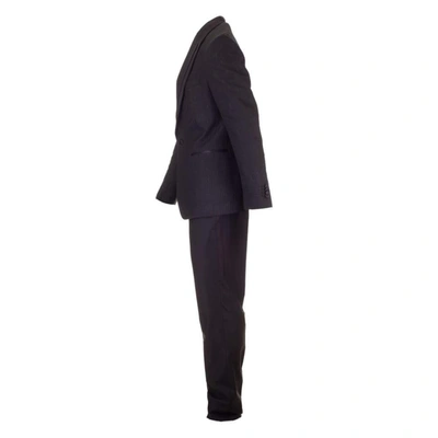Shop Ferragamo Salvatore  Men's Black Wool Suit