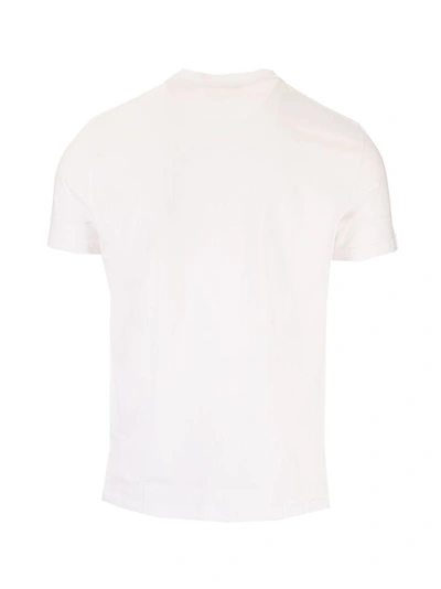 Shop Etro Men's White Cotton T-shirt