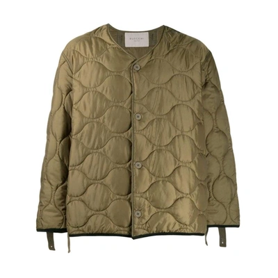 Shop Buscemi Men's Green Polyamide Down Jacket