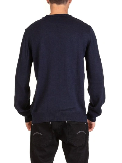 Shop K-way Men's Blue Cotton Sweater