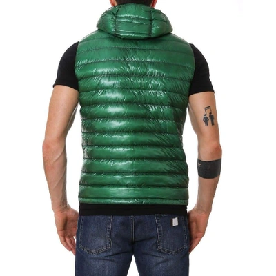 Shop Herno Men's Green Polyamide Vest
