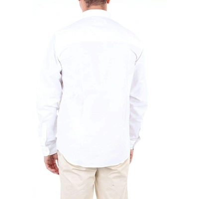 Shop Ami Alexandre Mattiussi Men's White Cotton Shirt