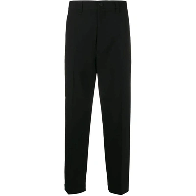 Shop Junya Watanabe Men's Black Wool Pants