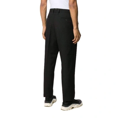 Shop Junya Watanabe Men's Black Wool Pants