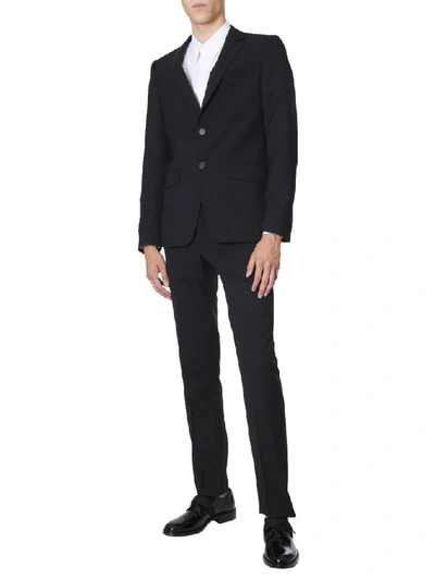 Shop Givenchy Men's Black Wool Suit