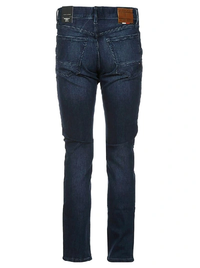 Shop Tommy Hilfiger Men's Blue Cotton Jeans