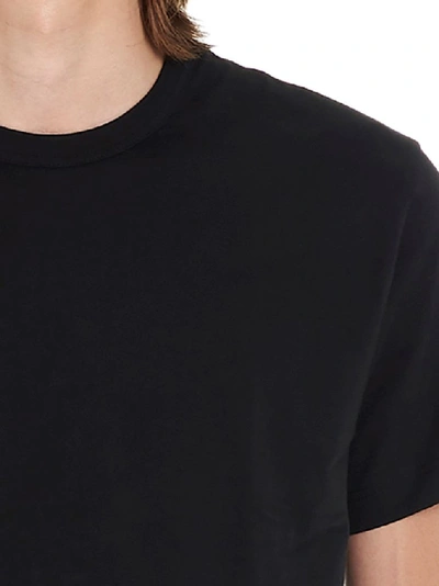 Shop Comme Des Garçons Shirt Men's Black Cotton T-shirt