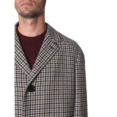 Shop Lanvin Men's Multicolor Wool Jacket