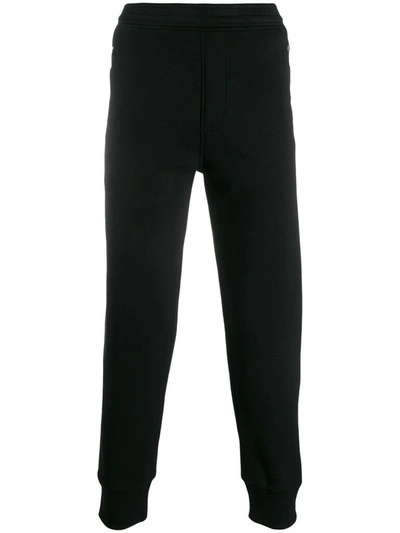 Shop Neil Barrett Men's Black Viscose Joggers