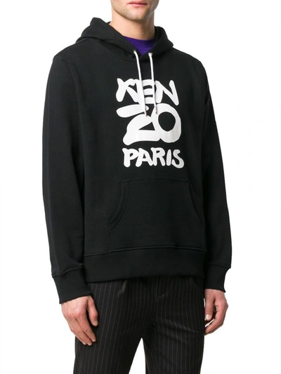 Shop Kenzo Men's Black Cotton Sweatshirt