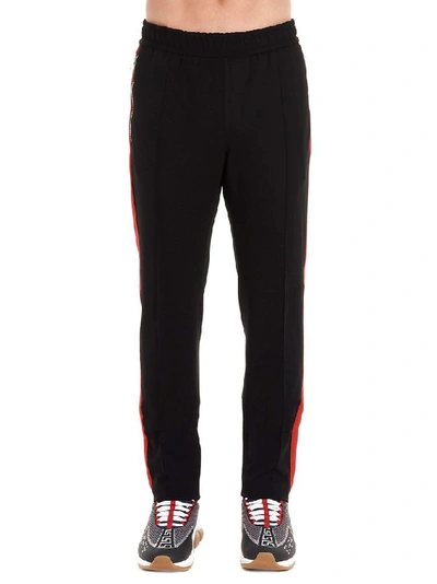 Shop Versace Men's Black Viscose Joggers