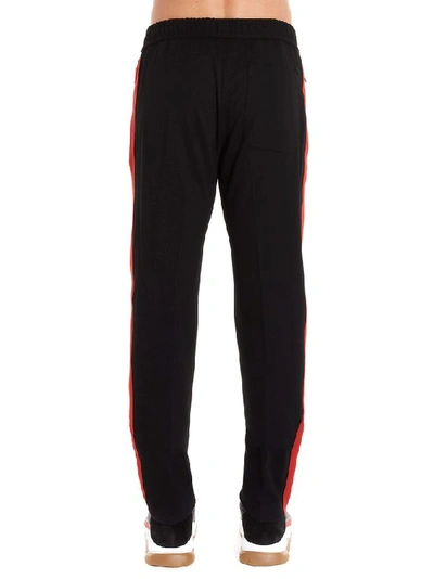 Shop Versace Men's Black Viscose Joggers