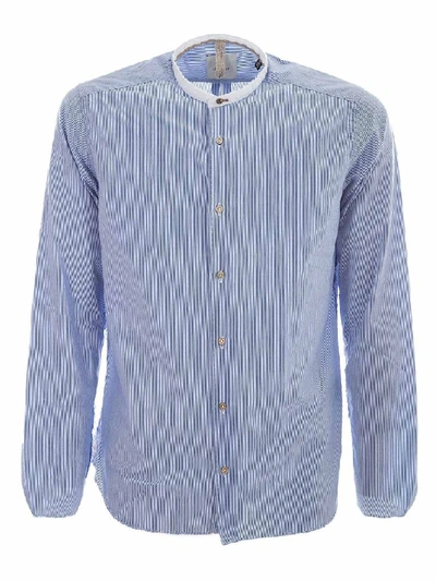 Shop Leqarant Men's Light Blue Cotton Shirt