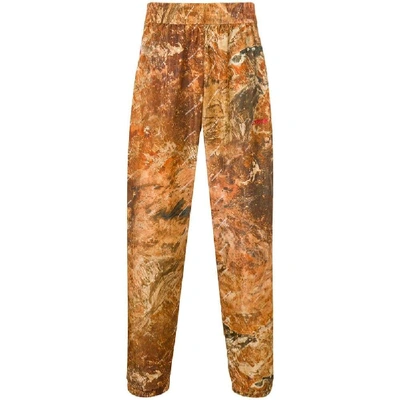 Shop Heron Preston Men's Brown Polyamide Pants