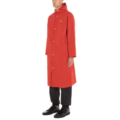 Shop A-cold-wall* Men's Red Polyester Coat